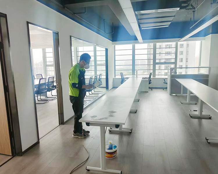 長風街君威財富大廈交通銀行信用卡中心：山西太原室內（nèi）空氣治理